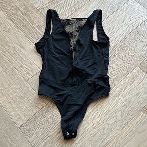 Dynamite lace spandex bodysuit